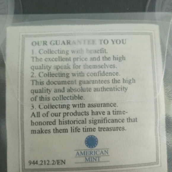 Coin Set (2) Certificate Speeches of Donald Trump Coin Book President US America - Picture 5 of 13